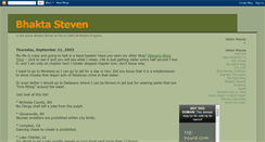 Desktop Screenshot of bhaktasteven.blogspot.com
