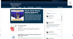 Desktop Screenshot of blogproduction.blogspot.com