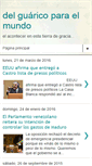 Mobile Screenshot of delguaricoparaelmundo.blogspot.com