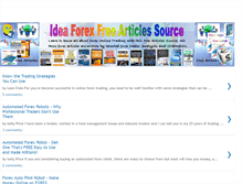 Tablet Screenshot of ideaforexfreearticles.blogspot.com