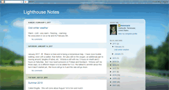 Desktop Screenshot of helenmarie-lighthousenotes.blogspot.com