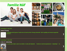 Tablet Screenshot of familienaef.blogspot.com