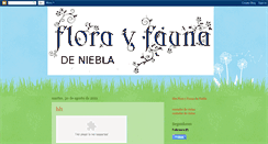 Desktop Screenshot of florayfaunadeniebla.blogspot.com