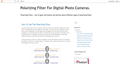 Desktop Screenshot of polarizingfilter.blogspot.com