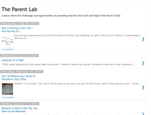 Tablet Screenshot of parentlab.blogspot.com