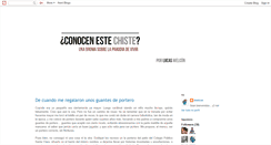 Desktop Screenshot of conocenestechiste.blogspot.com