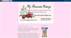 Desktop Screenshot of myromanticcottage.blogspot.com