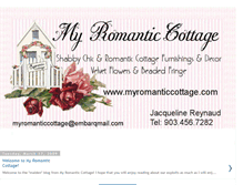 Tablet Screenshot of myromanticcottage.blogspot.com