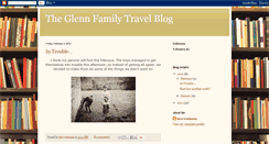 Desktop Screenshot of glennfamilytravels.blogspot.com