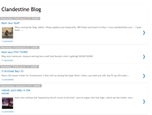 Tablet Screenshot of clandestinish.blogspot.com