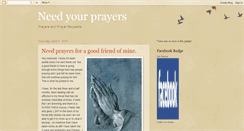 Desktop Screenshot of danj-prayerforfriends.blogspot.com