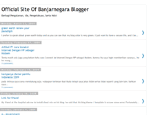 Tablet Screenshot of banjarnegaraonline.blogspot.com