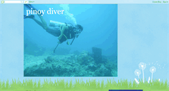 Desktop Screenshot of pinoydiver.blogspot.com