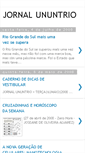 Mobile Screenshot of jornal-ununtrio.blogspot.com