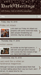 Mobile Screenshot of darkheritage.blogspot.com