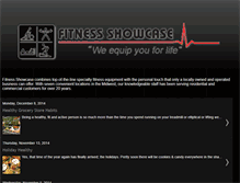 Tablet Screenshot of fitness-showcase.blogspot.com