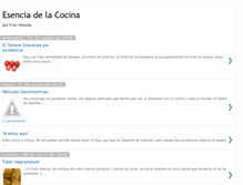 Tablet Screenshot of esenciadelacocina.blogspot.com