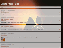 Tablet Screenshot of centroartesuba.blogspot.com