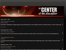 Tablet Screenshot of centerofthedancefloor.blogspot.com