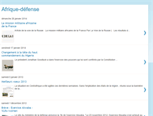 Tablet Screenshot of afrique-defense.blogspot.com