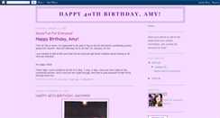 Desktop Screenshot of amyis40.blogspot.com