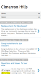 Mobile Screenshot of cimarronhills.blogspot.com