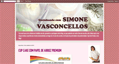 Desktop Screenshot of cozinhandocomsimonevasconcellos.blogspot.com