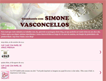 Tablet Screenshot of cozinhandocomsimonevasconcellos.blogspot.com