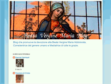 Tablet Screenshot of beata-vergine-maria-blog.blogspot.com