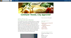 Desktop Screenshot of communetestedcityapproved.blogspot.com