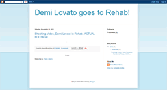 Desktop Screenshot of demilovatoinrehab.blogspot.com