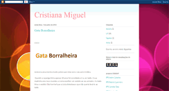 Desktop Screenshot of cristianamiguel.blogspot.com