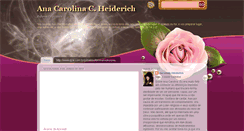 Desktop Screenshot of anacarolinacheideric.blogspot.com