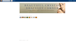 Desktop Screenshot of crystal-bracelet.blogspot.com