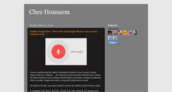 Desktop Screenshot of chezhoussem.blogspot.com