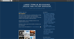 Desktop Screenshot of 1beleggen.blogspot.com
