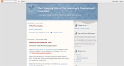 Desktop Screenshot of learningconsultant.blogspot.com