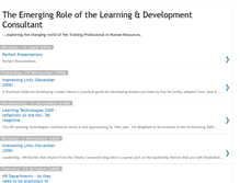 Tablet Screenshot of learningconsultant.blogspot.com