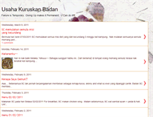 Tablet Screenshot of kurusslim.blogspot.com