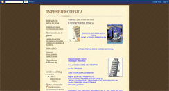 Desktop Screenshot of inpesejercifisica.blogspot.com