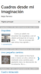Mobile Screenshot of cuadrosdesdemiimaginacion.blogspot.com