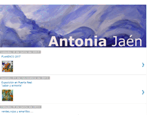 Tablet Screenshot of antoniajaen.blogspot.com