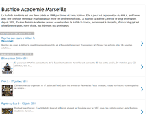 Tablet Screenshot of bushidoacademie13.blogspot.com