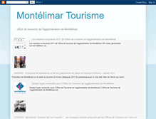 Tablet Screenshot of montelimar-tourisme.blogspot.com