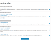 Tablet Screenshot of paulus-sehari.blogspot.com