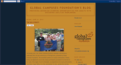 Desktop Screenshot of globalcampusesfoundation.blogspot.com