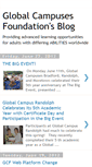 Mobile Screenshot of globalcampusesfoundation.blogspot.com