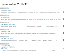 Tablet Screenshot of lengua4unlp.blogspot.com