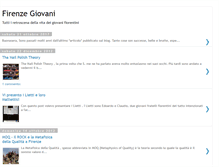Tablet Screenshot of firenzegiovani.blogspot.com