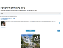 Tablet Screenshot of mynewbornsurvivaltips.blogspot.com